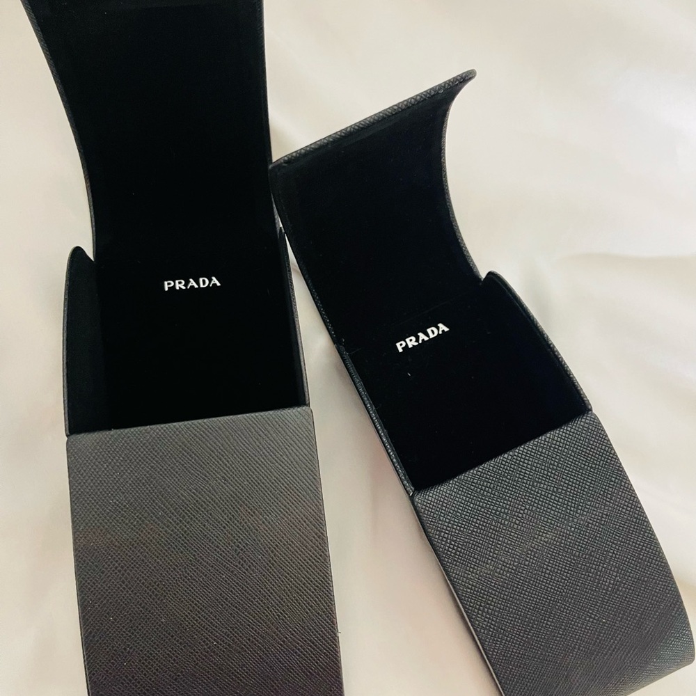 Prada Small Black Sunglasses Case for Men